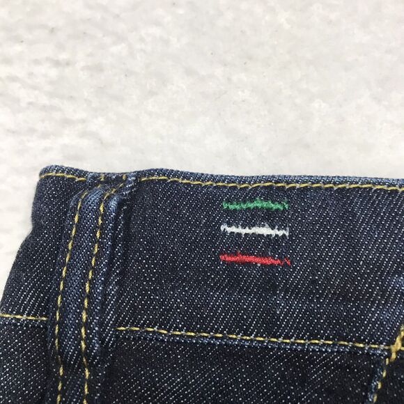 DIESEL Livy Jean Women 28x30 Dark Wash Lo Rise Stretch Denim Made in Italy - Picture 12 of 16